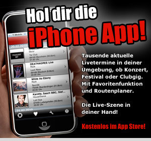 LiveSzene - Gigs und mehr in deiner Hand. Hol dir die iPhone App!