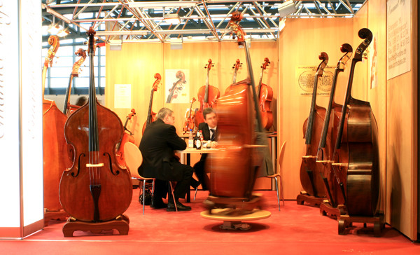 Musikmesse 2010: Eindrücke aus der Halle für Streichinstrumente